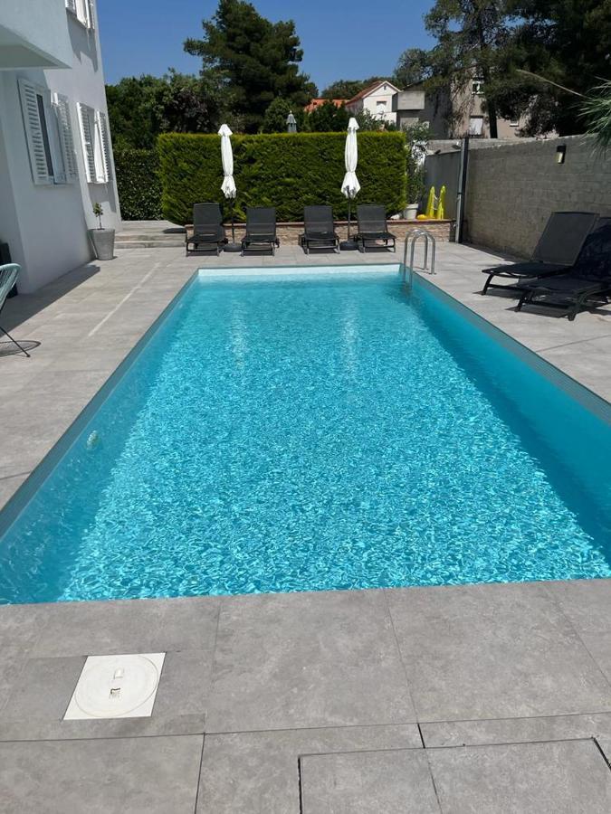 Haus Dalmatia With Heated Pool Apartment Bibinje Exterior photo